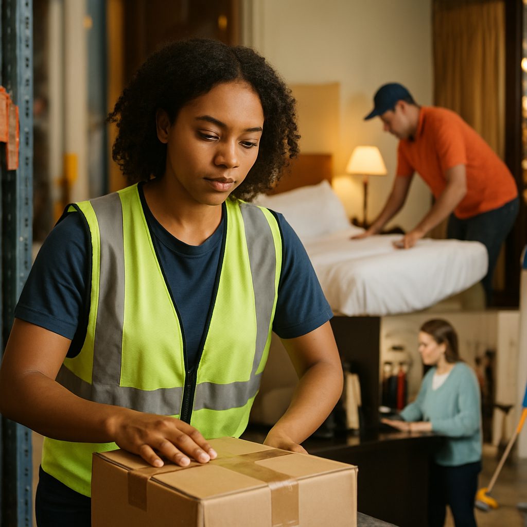 USA Jobs for Beginners: Warehouse, Hotel, Retail, Cleaning and Customer Service
